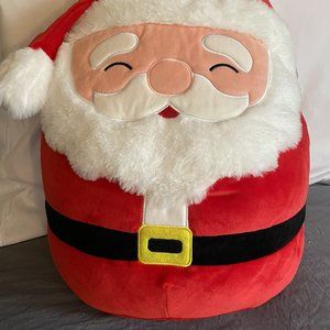 NEW "Nick" Santa Claus, Squishmallow Official Kellytoy 16" Plush Doll